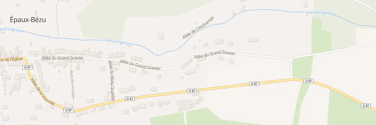 Plan du 38 All du Grand Gravier à Épaux-Bézu