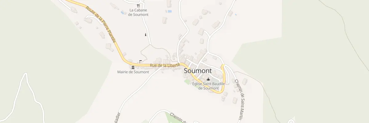 Plan du 5011 Le Village à Soumont