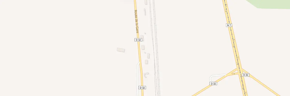Plan du 17 Rte de la Gare à La Ferté-Hauterive