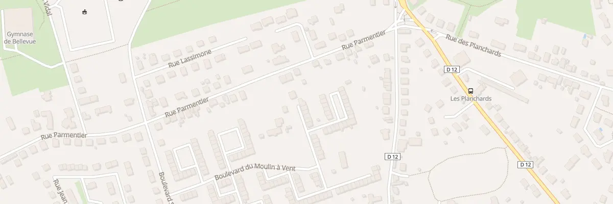 Plan du 153 Bd du Moulin à Vent à Yzeure