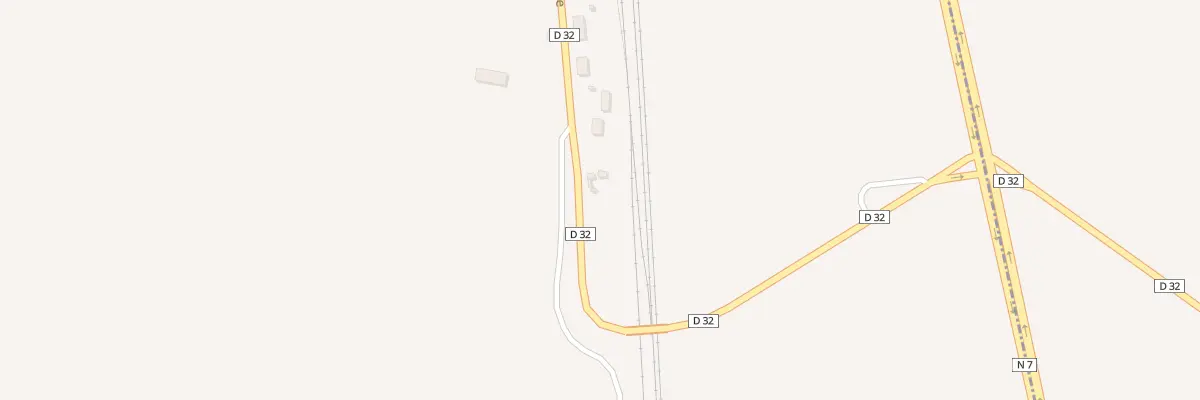 Plan du 15 La Gare à La Ferté-Hauterive