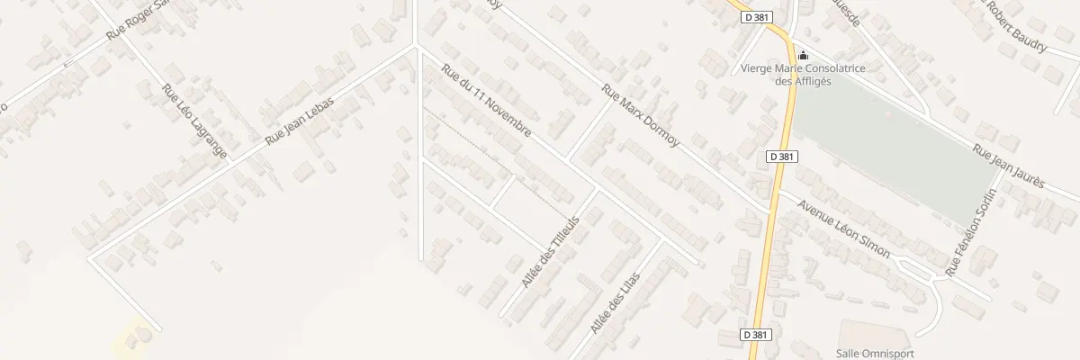 Plan du 28 Rue du 11 Novembre à Neuville-sur-Escaut