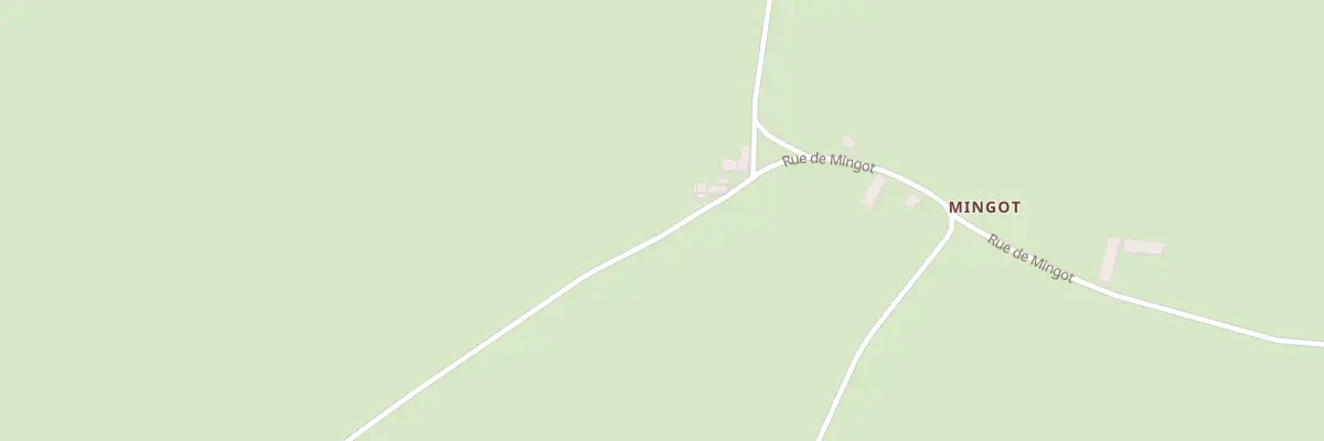 Plan du 10 Rue de Mingot à Druy-Parigny