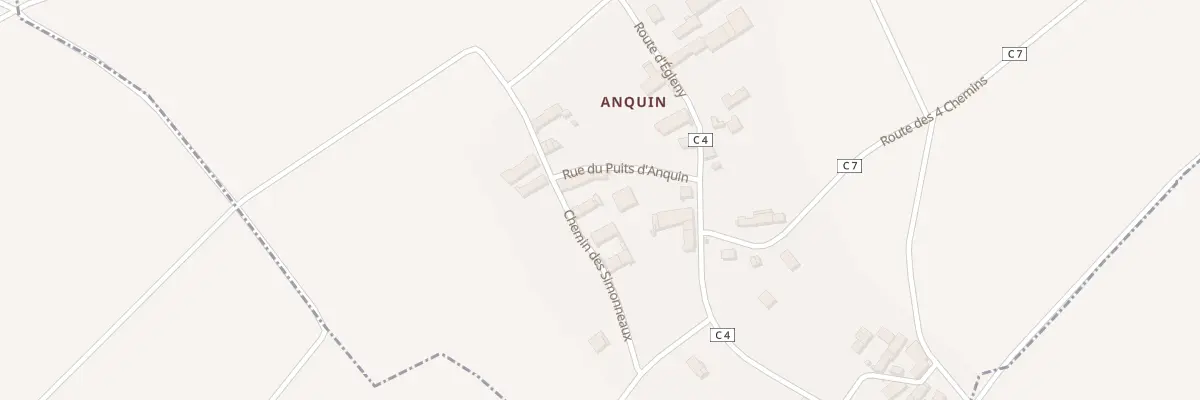 Plan du 1 Rue du Puits d’Anquin à Saint-Maurice-le-Vieil
