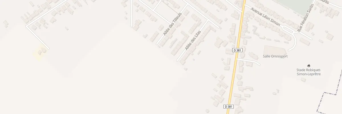 Plan du 22 All des Lilas à Neuville-sur-Escaut