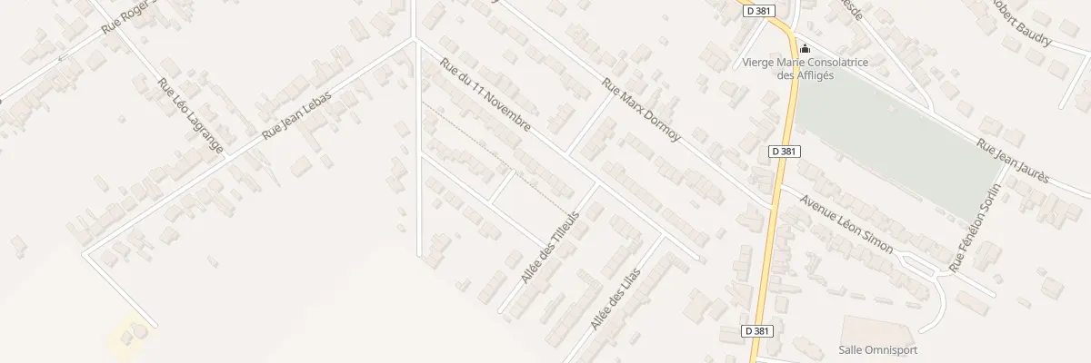 Plan du 30 Rue du 11 Novembre à Neuville-sur-Escaut
