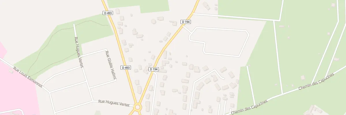Plan du 80 Rte de Gennetines à Yzeure