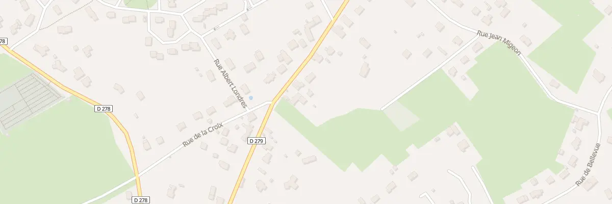 Plan du 25 Rue du Capitaine Selvez à Vendat