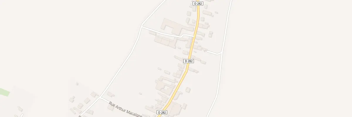 Plan du 61 Rue de Prémont à Montbrehain