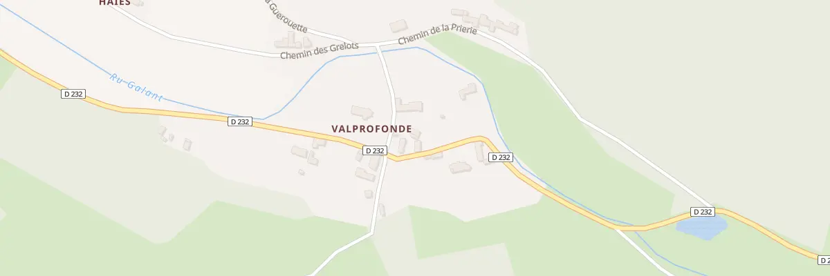Plan du 1 Rue du Moulin du Crot à Villeneuve-sur-Yonne