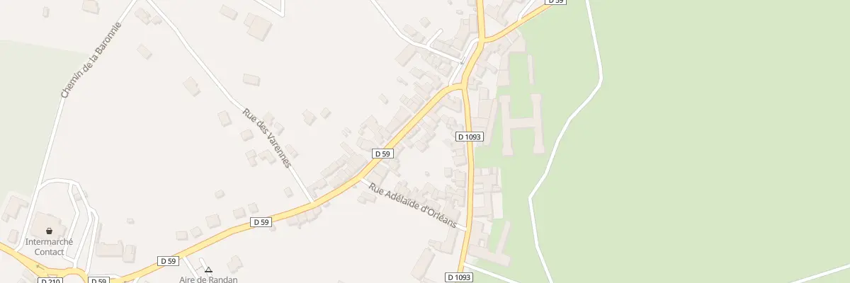 Plan du 7 Rue du Puy-de-Dôme à Randan
