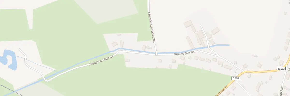 Plan du 6 Rue du Marais à Deuillet