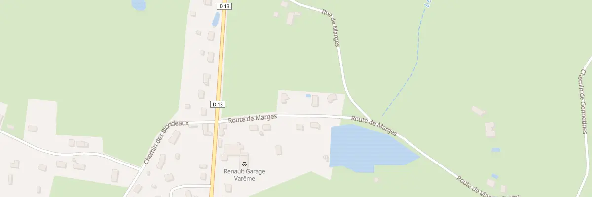 Plan du 5B Marges à Dornes