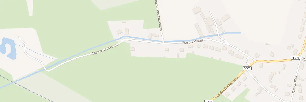 Plan du 23 Rue du Marais à Deuillet
