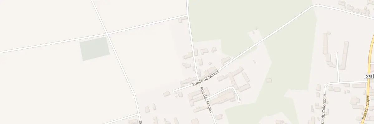Plan du 20 Rue des Forges à Villuis