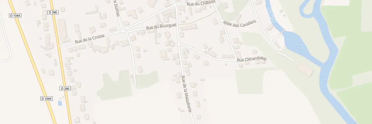 Plan du 9 Rue de la Maladrerie à Vendeuil