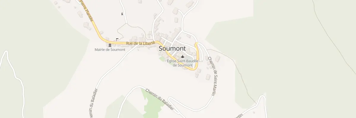 Plan du 4 Rue du Clocher à Soumont