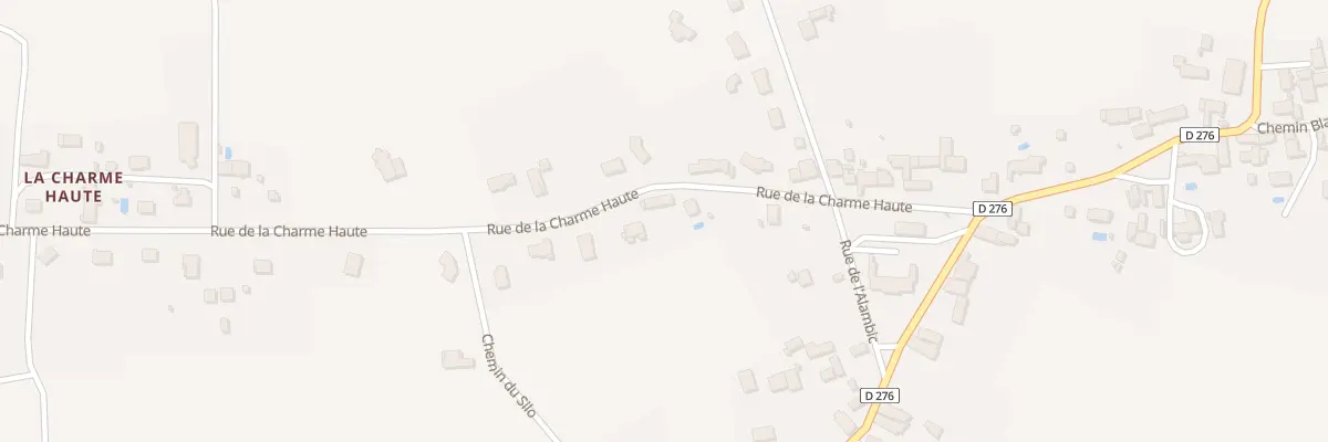Plan du 7 Rue de la Charme Haute à Brugheas