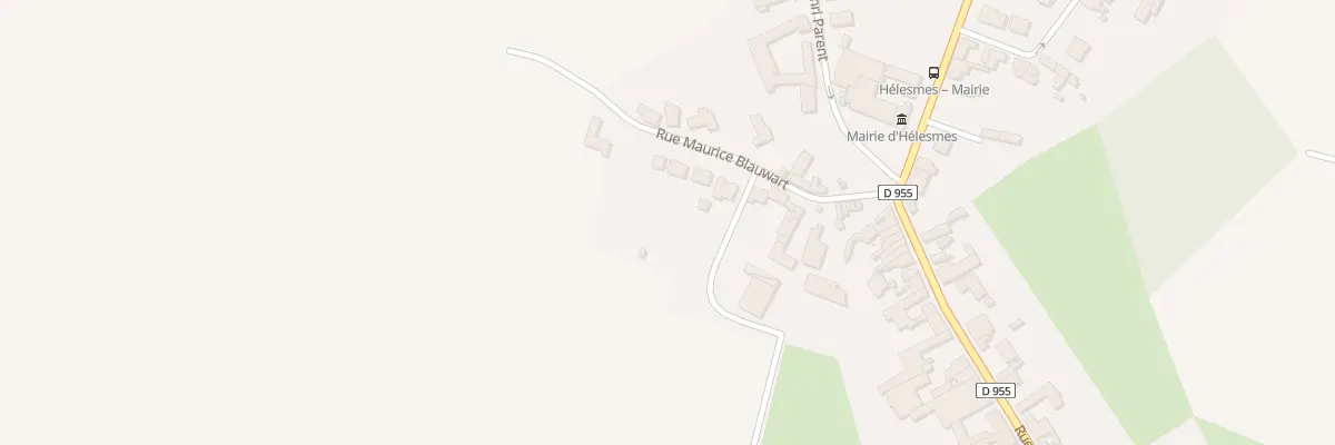 Plan du 12 Rue Maurice Blauwart à Hélesmes