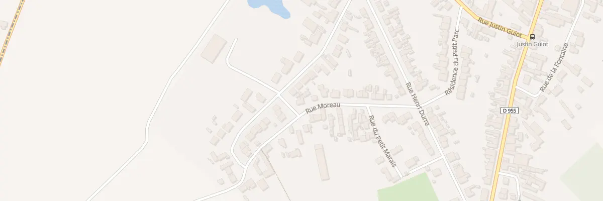 Plan du 22 Rue Moreau à Hélesmes