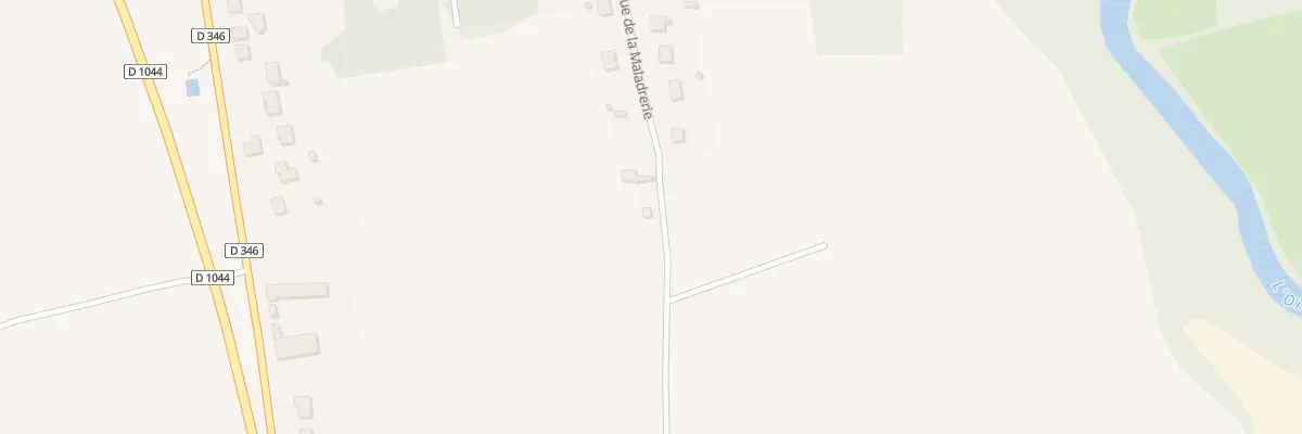 Plan du 18 Rue de la Maladrerie à Vendeuil