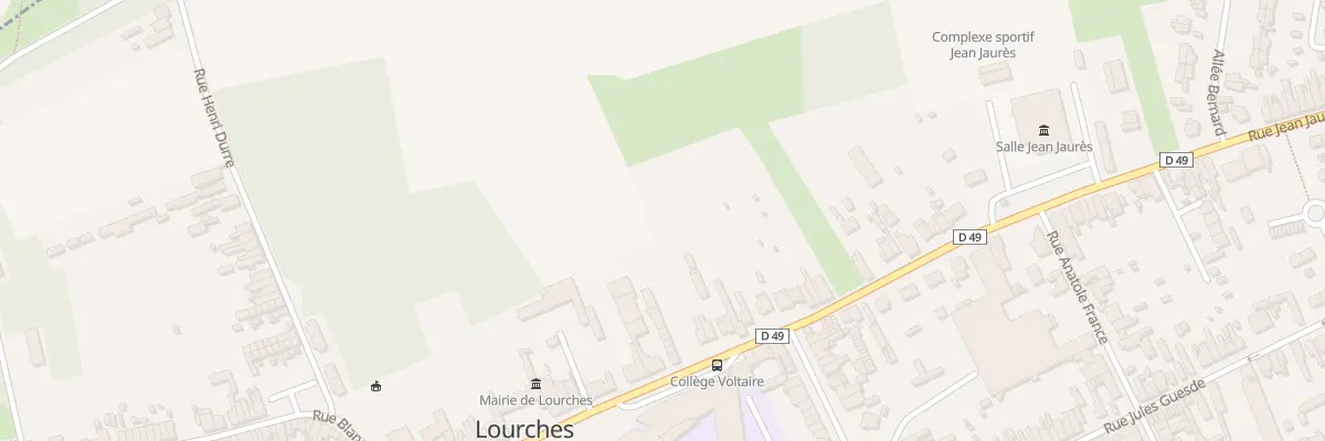 Plan du 785 Rue Jean Jaurès à Lourches