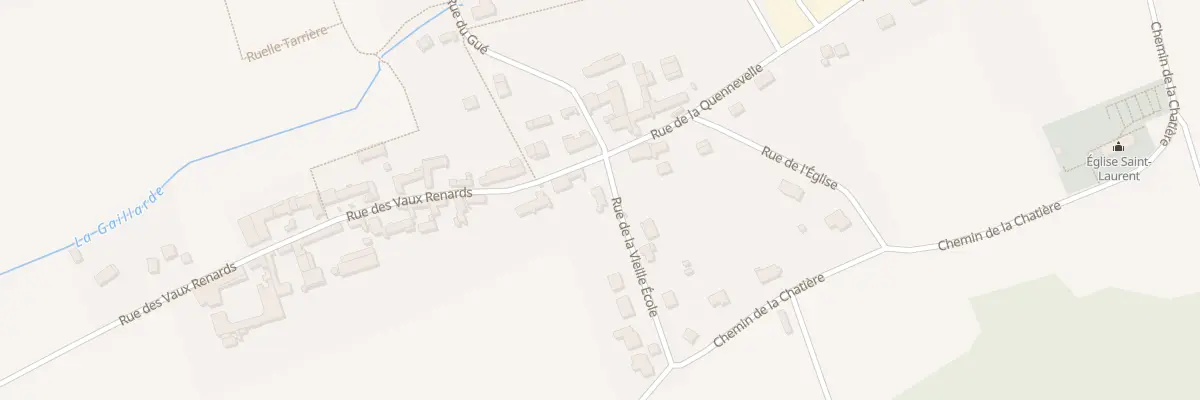 Plan du 2 Rue de la Vielle Ecole à Saligny