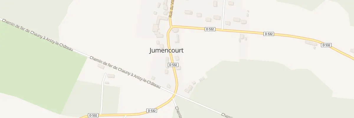 Plan du 17 Rue du Village à Jumencourt