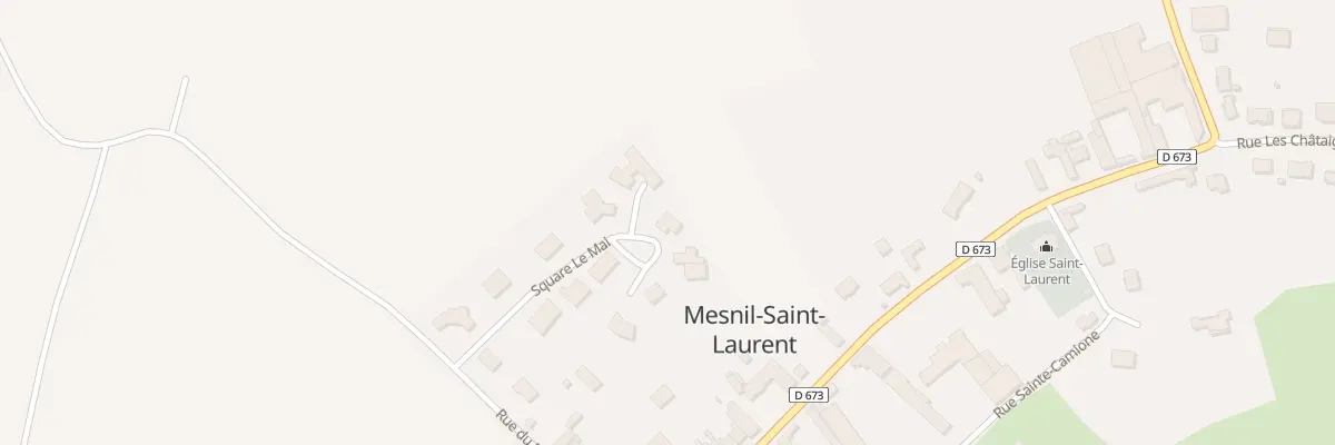 Plan du 5 Sq le Mai à Mesnil-Saint-Laurent