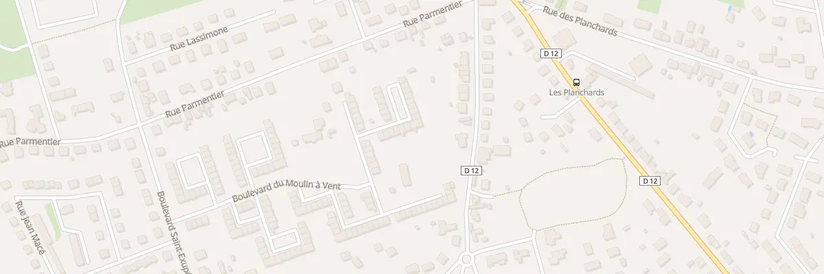 Plan du 109 Bd du Moulin à Vent à Yzeure