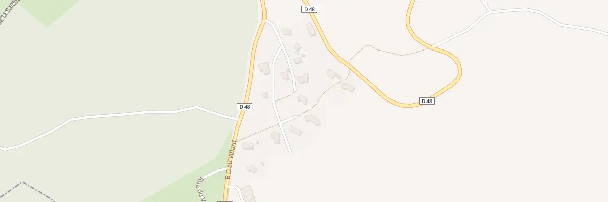 Plan du 5419 Le Villard au Malzieu-Forain