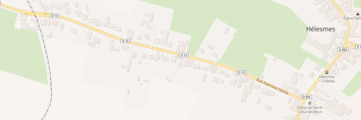 Plan du 20 Rue Narcisse Delrot à Hélesmes