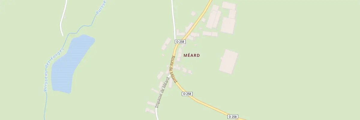 Plan du 27 Rte de Méard à Saint-Sulpice