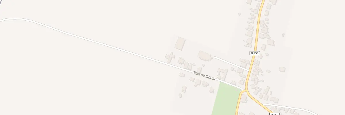 Plan du 212 Rue de Douai à Hélesmes