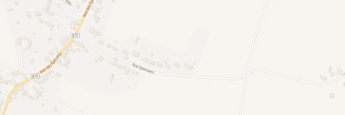 Plan du 19 Rue Eperviers à Cerneux