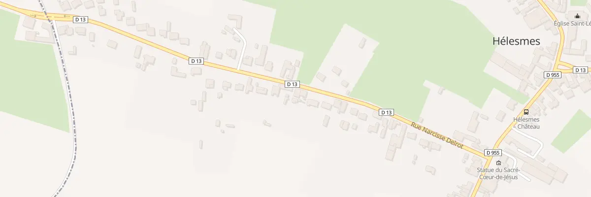 Plan du 18 Rue Narcisse Delrot à Hélesmes