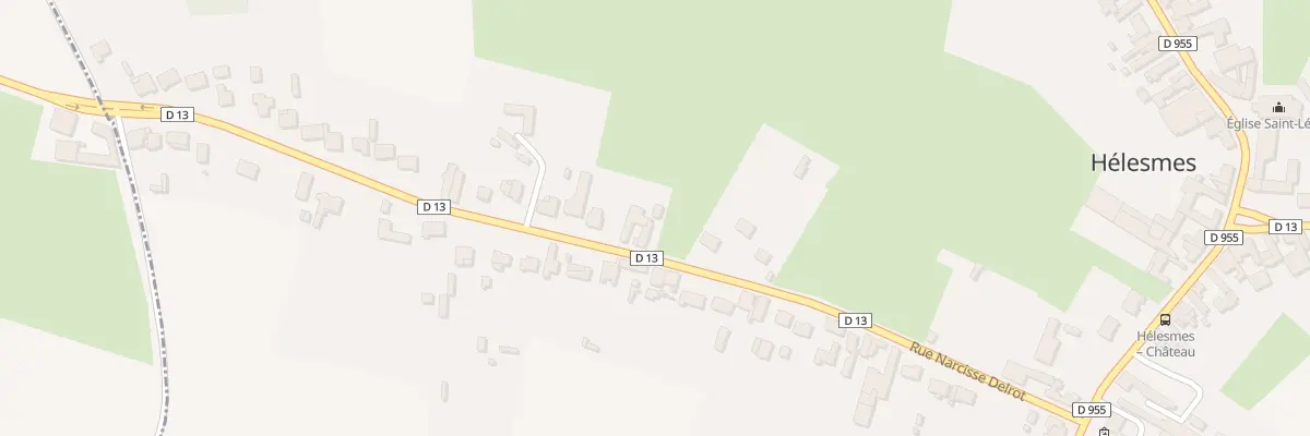 Plan du 3 Rue Narcisse Delrot à Hélesmes