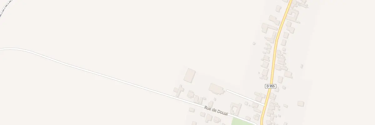 Plan du 224 Rue de Douai à Hélesmes