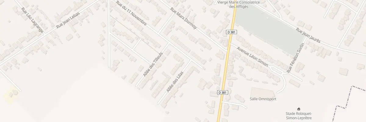 Plan du 42 Rue du 11 Novembre à Neuville-sur-Escaut