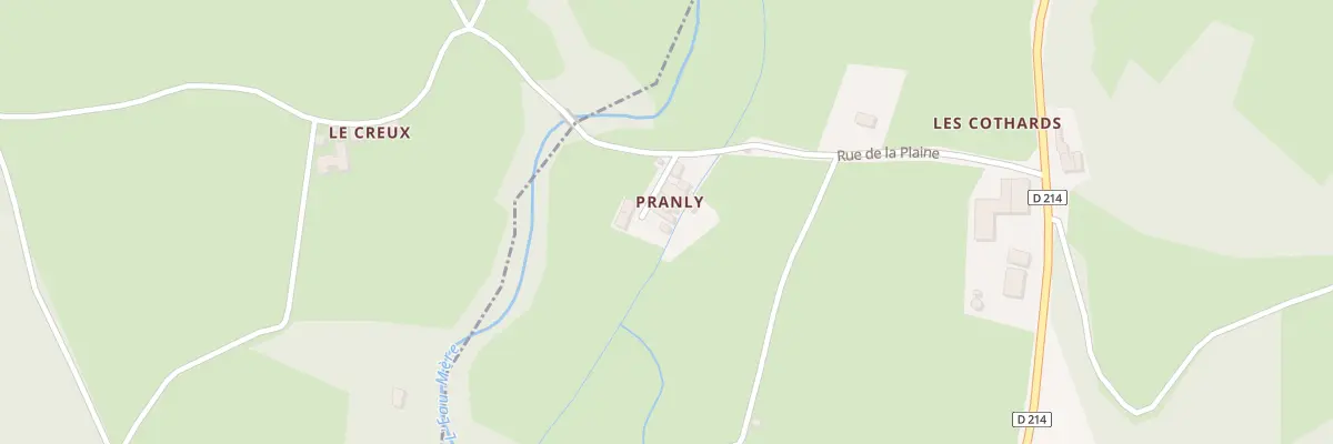 Plan du 5123 Pranly à Saint-Jean-en-Val