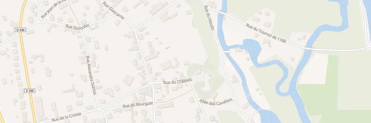 Plan du 11 Rue du Châtelet à Vendeuil