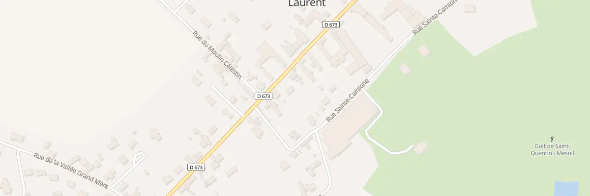 Plan du 21 Rue de la Grange aux Bois à Mesnil-Saint-Laurent