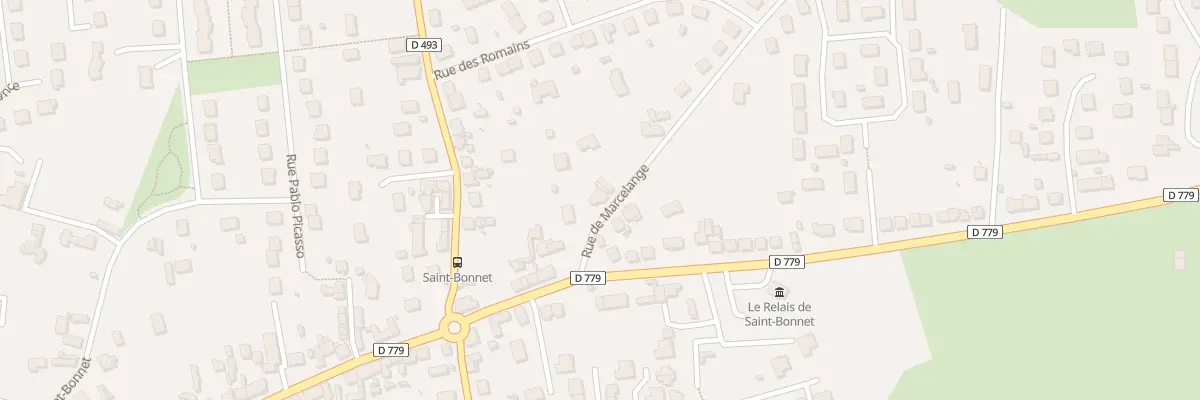 Plan du 3 Rue de Marcelange à Yzeure