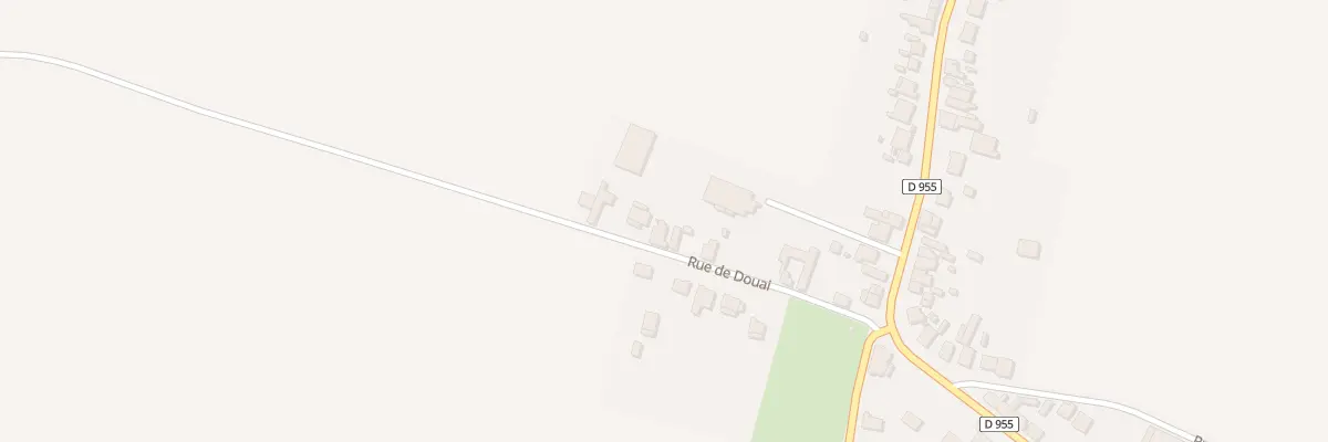 Plan du 10 Rue de Douai à Hélesmes