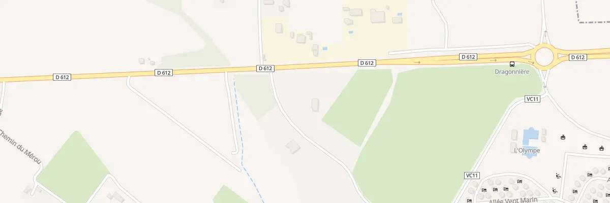 Plan de Rte Nationale 112 à Portiragnes