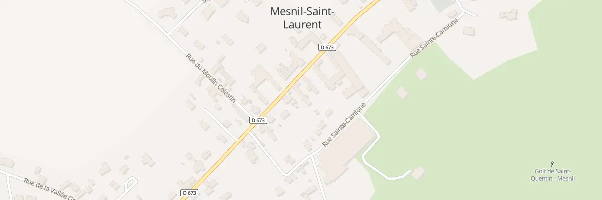 Plan du 17 Rue de la Grange aux Bois à Mesnil-Saint-Laurent