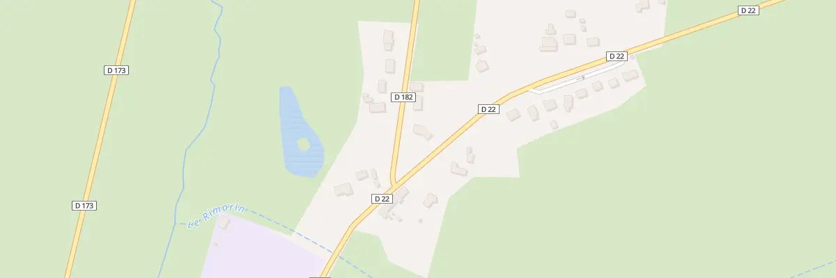 Plan du 8 Les Megrelins à Dornes