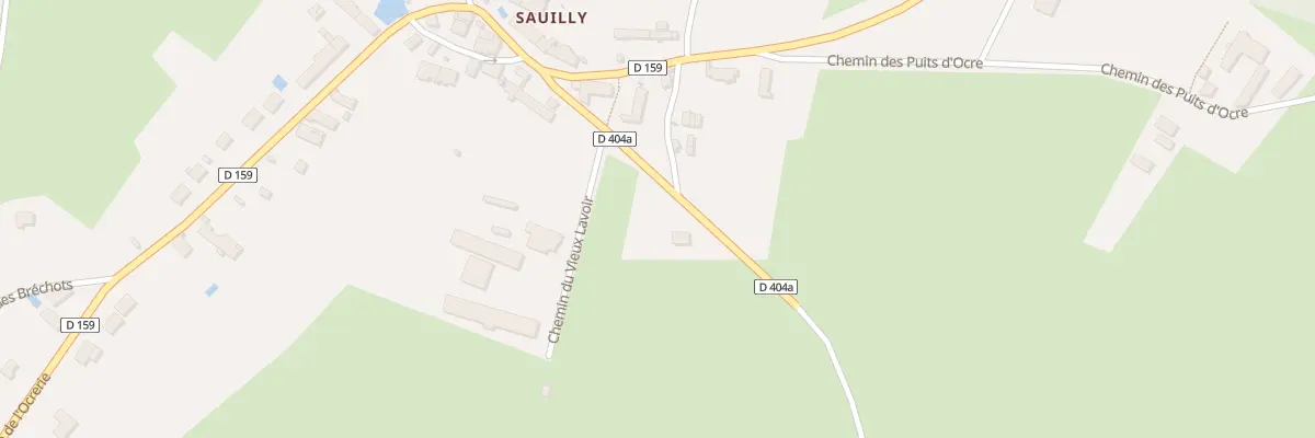 Plan du 550 Sauilly Le Hameau à Diges