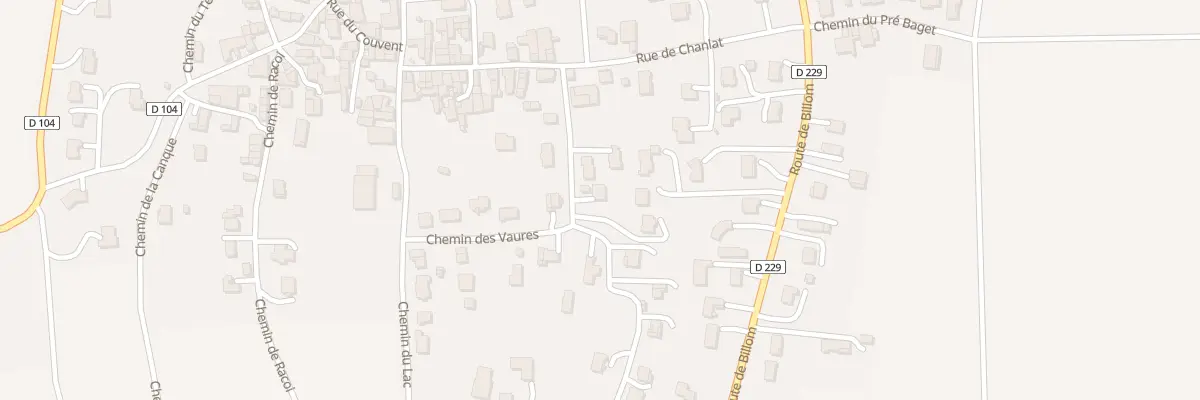 Plan du 5531 Che du Puy à Moissat