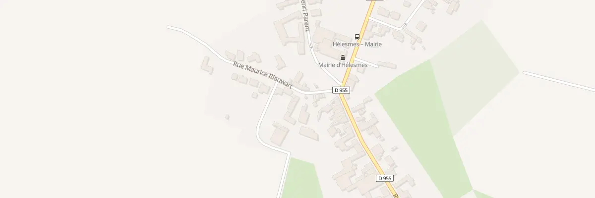 Plan du 4 Rue Maurice Blauwart à Hélesmes